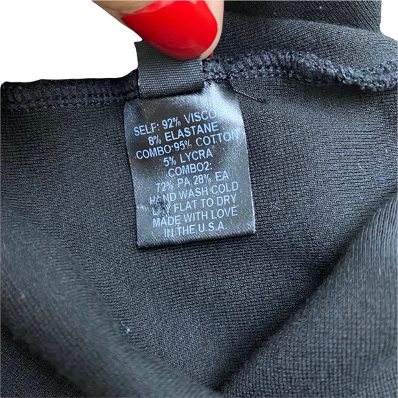 VPL Multi Color Blocks Bodycon Dress Gym Exercise Workout Dress Sexy Back S - Picture 8 of 10